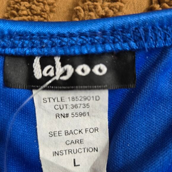 Taboo Vintage 90s Y2K Fairy Rhinestone Babydoll Tiered Going Out Mini Dress L - Picture 7 of 11